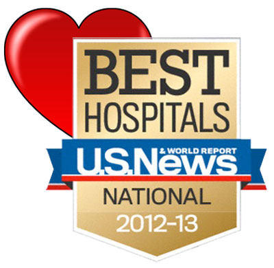 Seal Of US News & World Report For Cardiac Care Centers